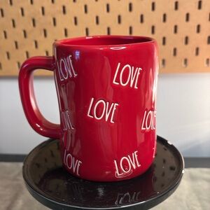 Rae Dunn Love coffee mug